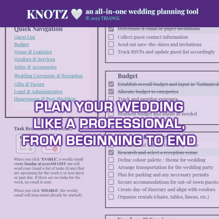 KNOTZ | wedding planner